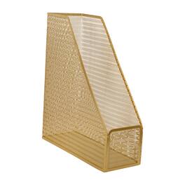 Martha Stewart - Ryder Premium Single Slot Desktop Holder - Gold