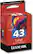 Angle Standard. Lexmark - 43 Ink Cartridge - Color.