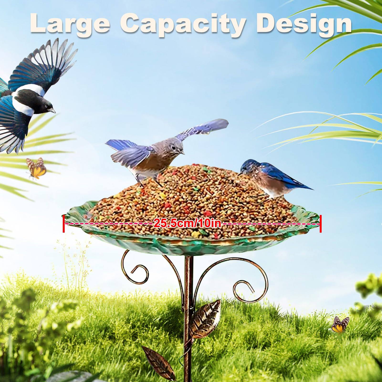Large Capacity Design  
25.5cm/10in