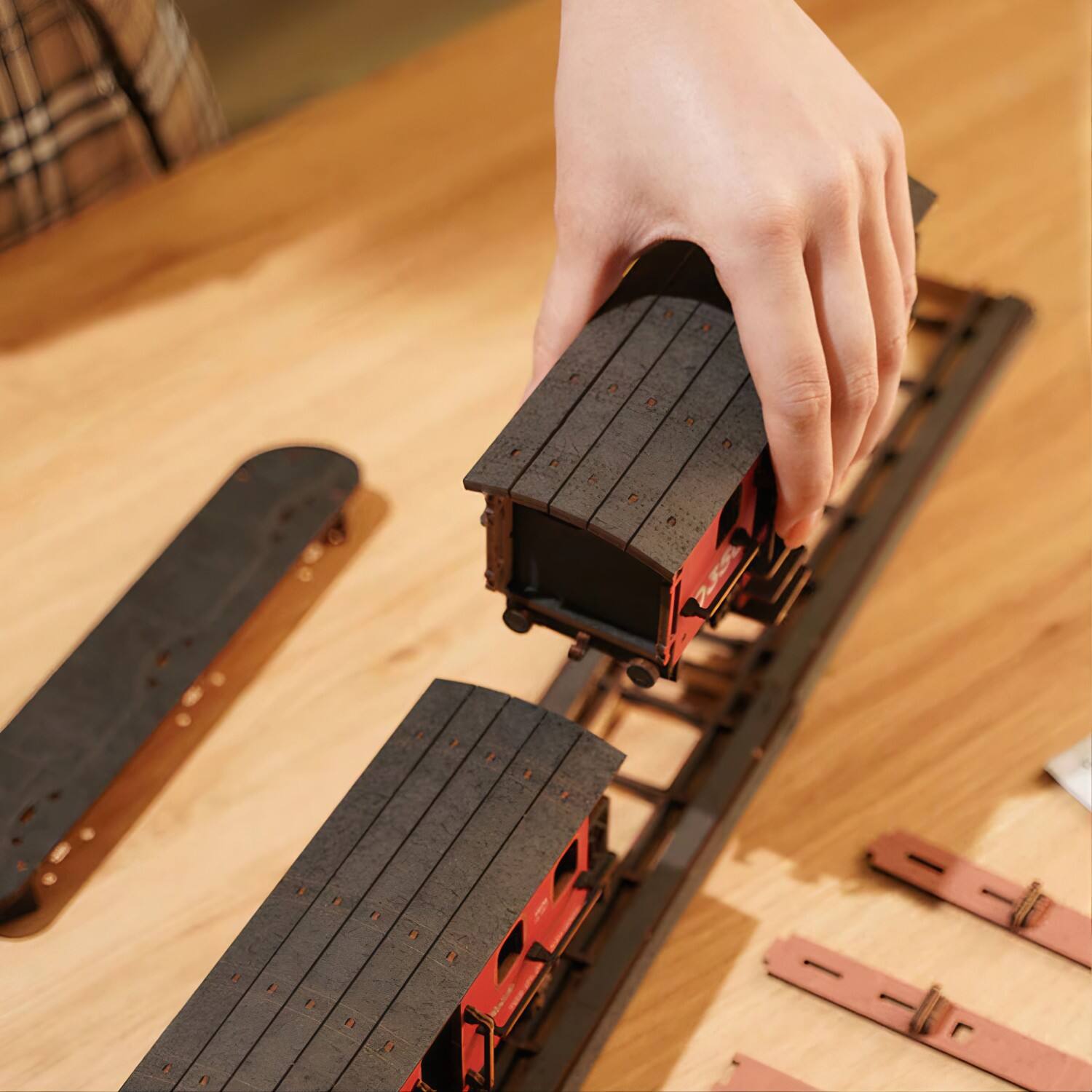 Alt View 1. 3D Puzzle - DIY 3D Puzzle - Steam Journey Train - 405pcs.