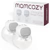 Front. Momcozy - Double S9 Pro Wearable Electric Breast Pump - White.