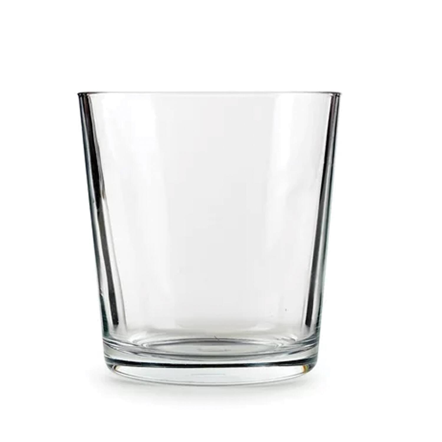 Angle. Jay Import - Simple Home Set of 4 12.5Oz. - Clear.