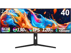 Z-EDGE 40 5K2K 5120x2160 SRGB 130% IPS 120Hz Height Adjustable
