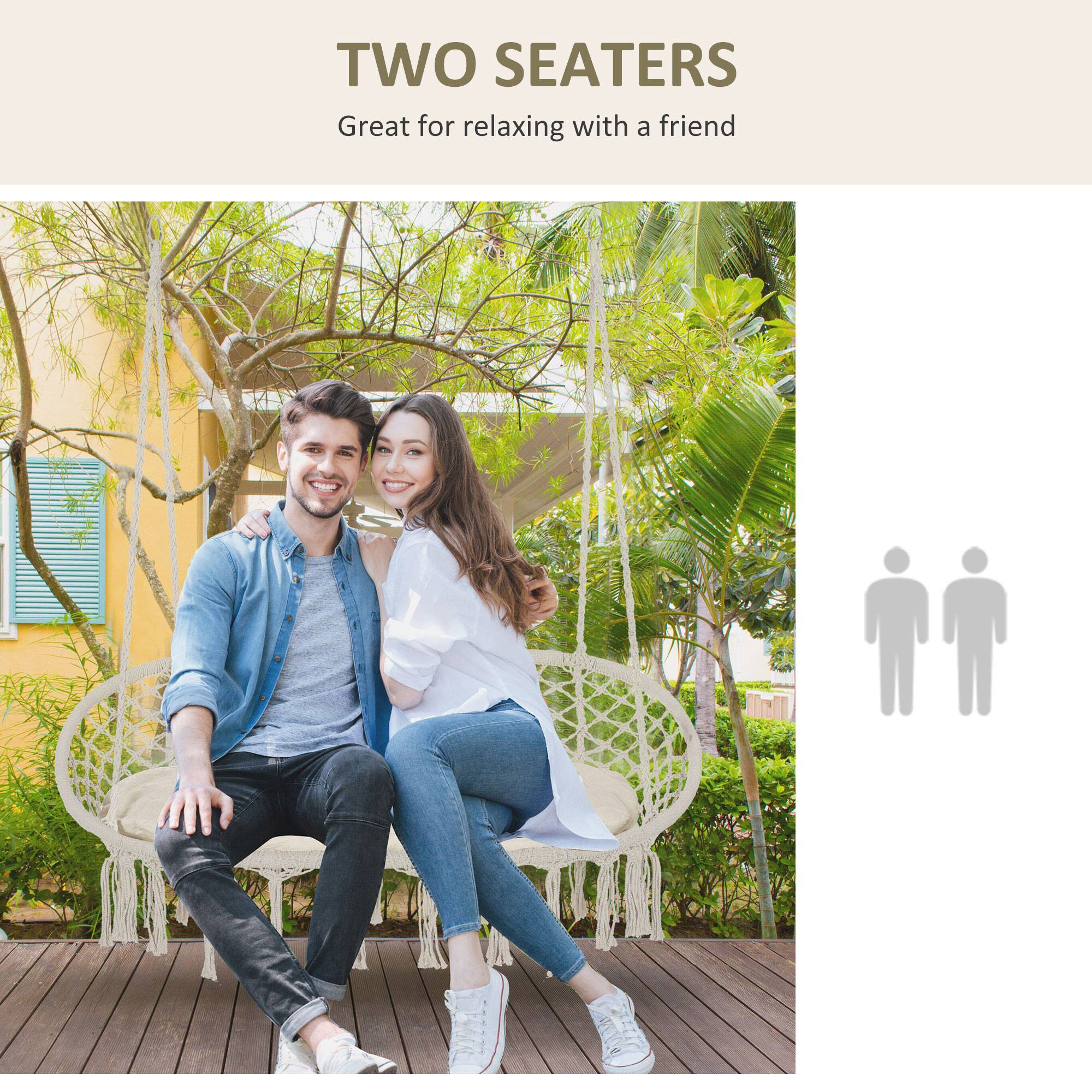 TWO SEATERS
Great for relaxing with a friend