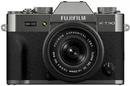 Fujifilm - X-T30 III Body with XC13-33MMF3.5-6.3 OIS 6K lens Kit - Charcoal Silver