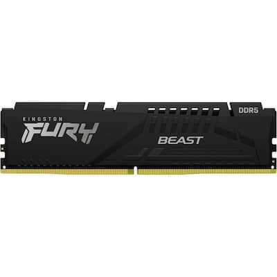 Kingston FURY Beast 32GB (2 x 16GB) 288 Pin PC RAM DDR5 6000 (PC5 Kingston FURY Beast 32GB (2 x 16GB) 288 Pin PC RAM DDR5 6000 (PC5