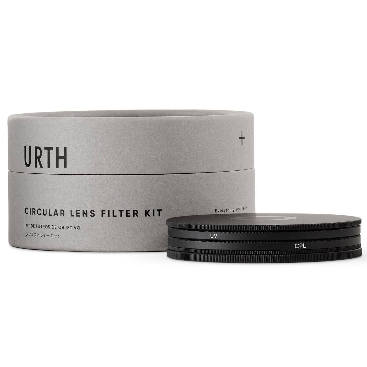 URTH + CIRCULAR LENS FILTER KIT CT DE FILTROS DE OBJETIVO  
Everything UV CPL