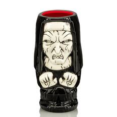 Front. Beeline Creative - The Nun 16oz Ceramic Geeki Tiki Mug - Black.