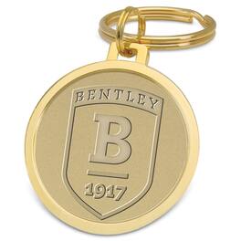 Jardine - Bentley Falcons Team Logo Split-Wire Key Ring - Gold