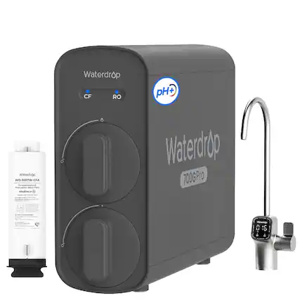 Waterdrop WD-RG17W-CFA Pre-sediment and Alkaline pH+ Waterdrop CF RO 8 CF RO pH+ Waterdrop 700GPro