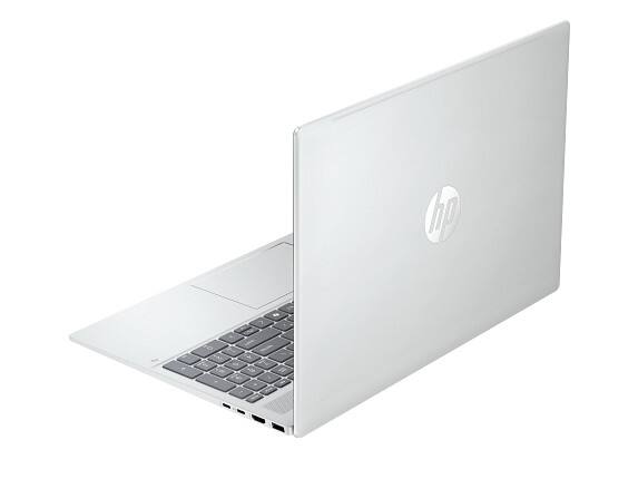 Back. HP - HP OmniBook 5 Laptop Computer 16" 2K Touch Screen Intel Core Ultra 7 16 GB - Glacier silver aluminum.