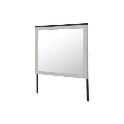 Front. Global Furniture USA - Ava Beige Mirror - Beige.