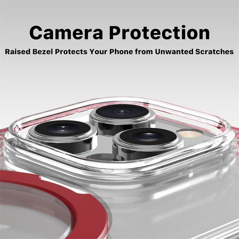 Camera Protection
Raised Bezel Protects Your Phone from Unwanted Scratches