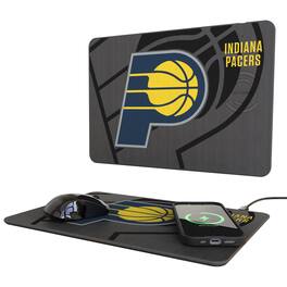 Keyscaper - Indiana Pacers Wireless Charger & Mouse Pad - Multicolor