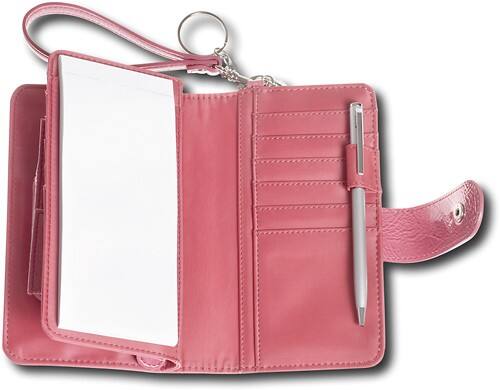 Front Standard. Liz Claiborne - Cell Phone Clutch for Select Cell Phones - Pink.