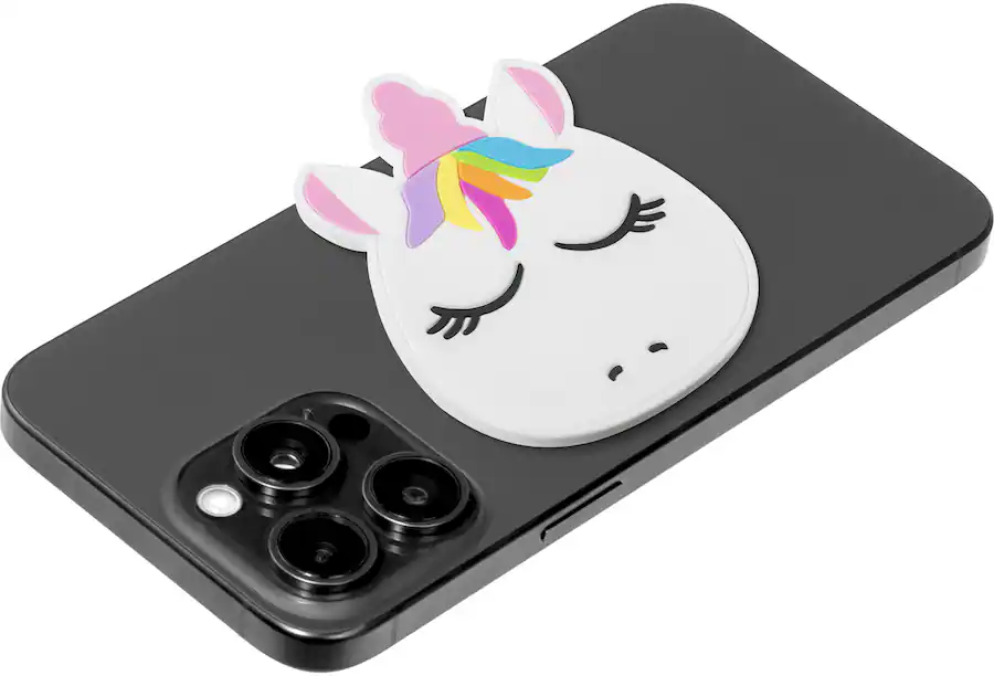 LAUT Magmoji MagSafe Phone Badge UNICORN White /Pink 30434BBR - Open ...