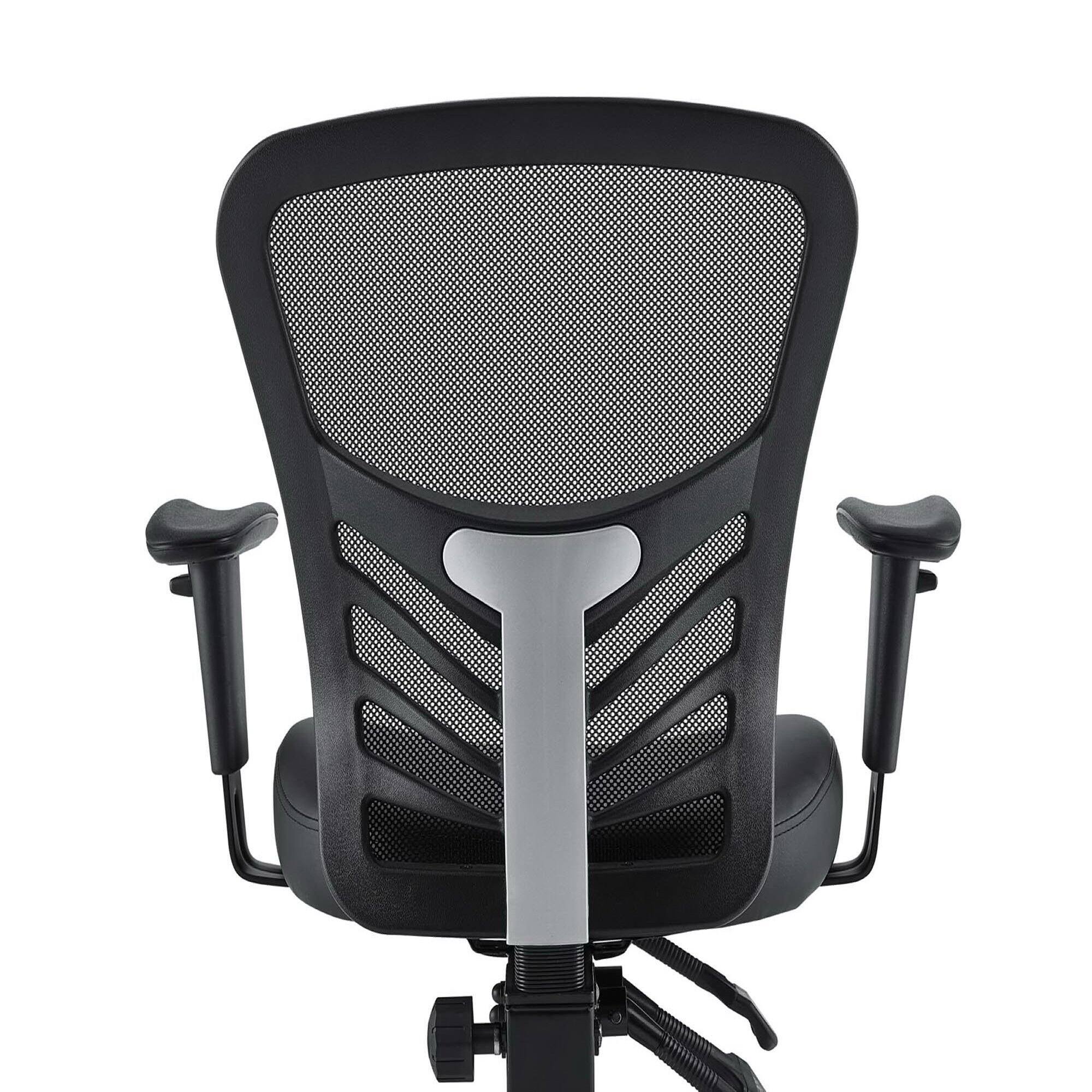 Alt View 5. Modway - Articulate Vinyl Office Chair by Modway - Black.