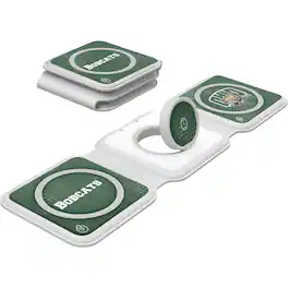 Keyscaper - Ohio Bobcats 3-in-1 Foldable Charger - White