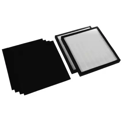 Front. HQRP - Air Purifier Filter Kit Replaces Oreck WK01234QPC - compatible with Airvantage WK10002, WK10052, OptiMax 94.