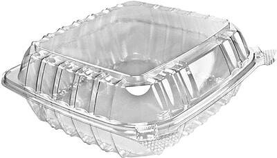 Front. Pactiv - Smartlock Food Container, 20 oz., 500/Pack - Clear.
