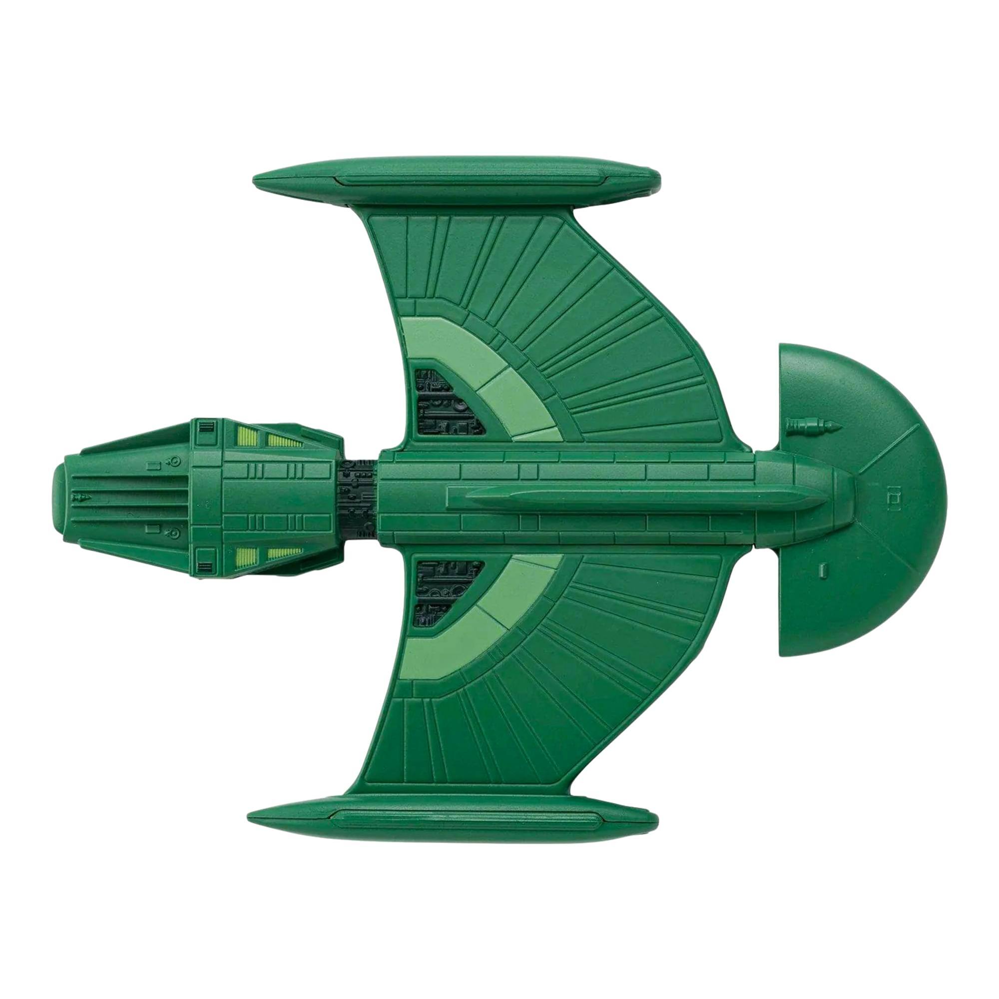 Alt View 3. Eaglemoss - Eaglemoss Star Trek Starship Replica | Romulan Science Vessel - Green.
