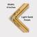 Width: 4 Inches
Light Gold Finish