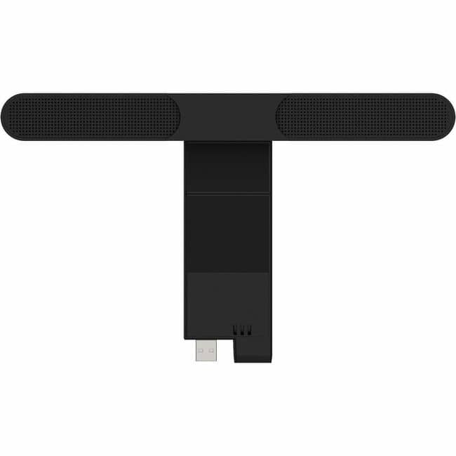 Lenovo - ThinkVision MS30 Monitor Soundbar - ThinkVision MS30 Monitor Soundbar - Black