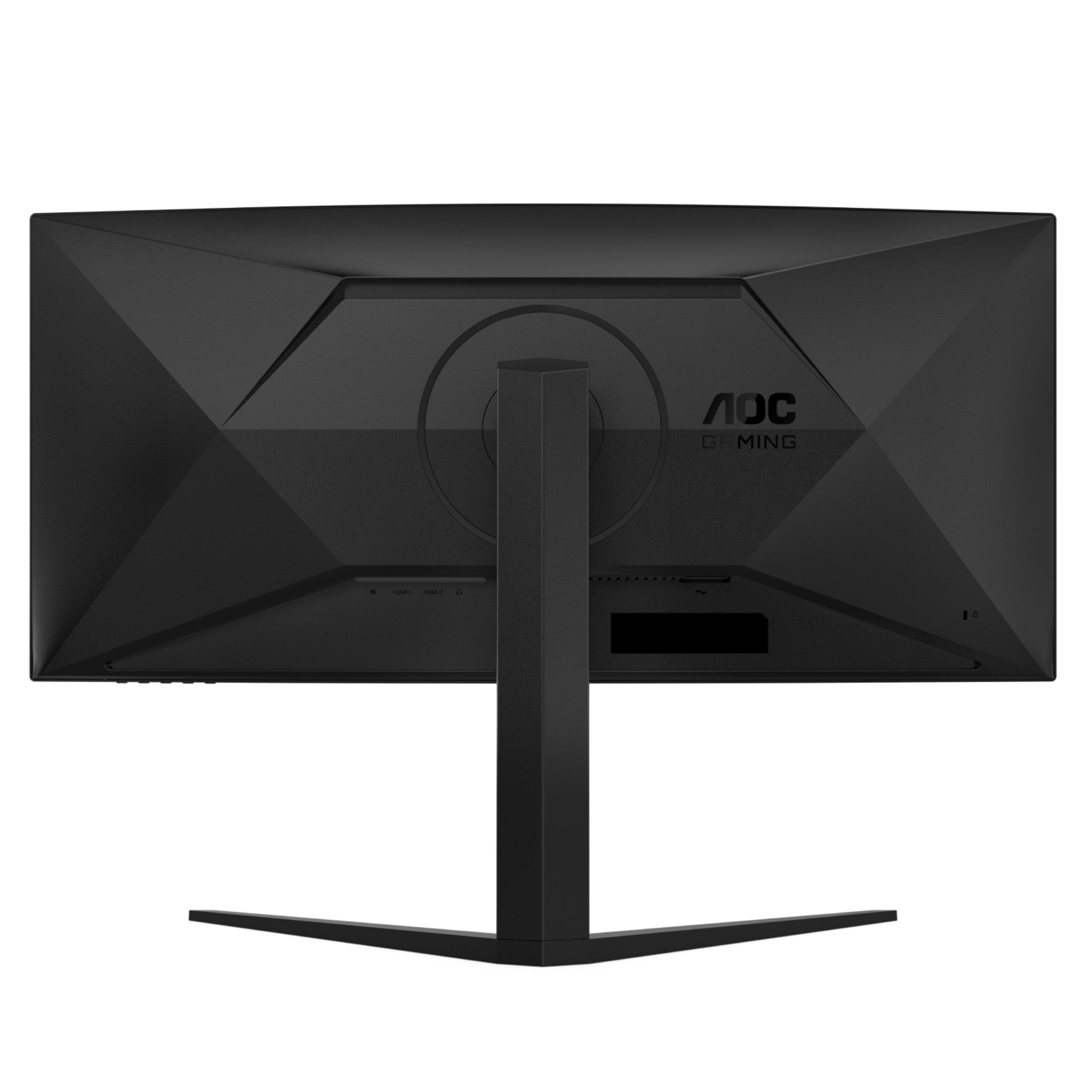 Left. AOC - CU34G4HV 34" VA Panel Curved Gaming Monitor, LED, WQHD (3440x1440), 200Hz, 0.5ms, Freesync - Black.