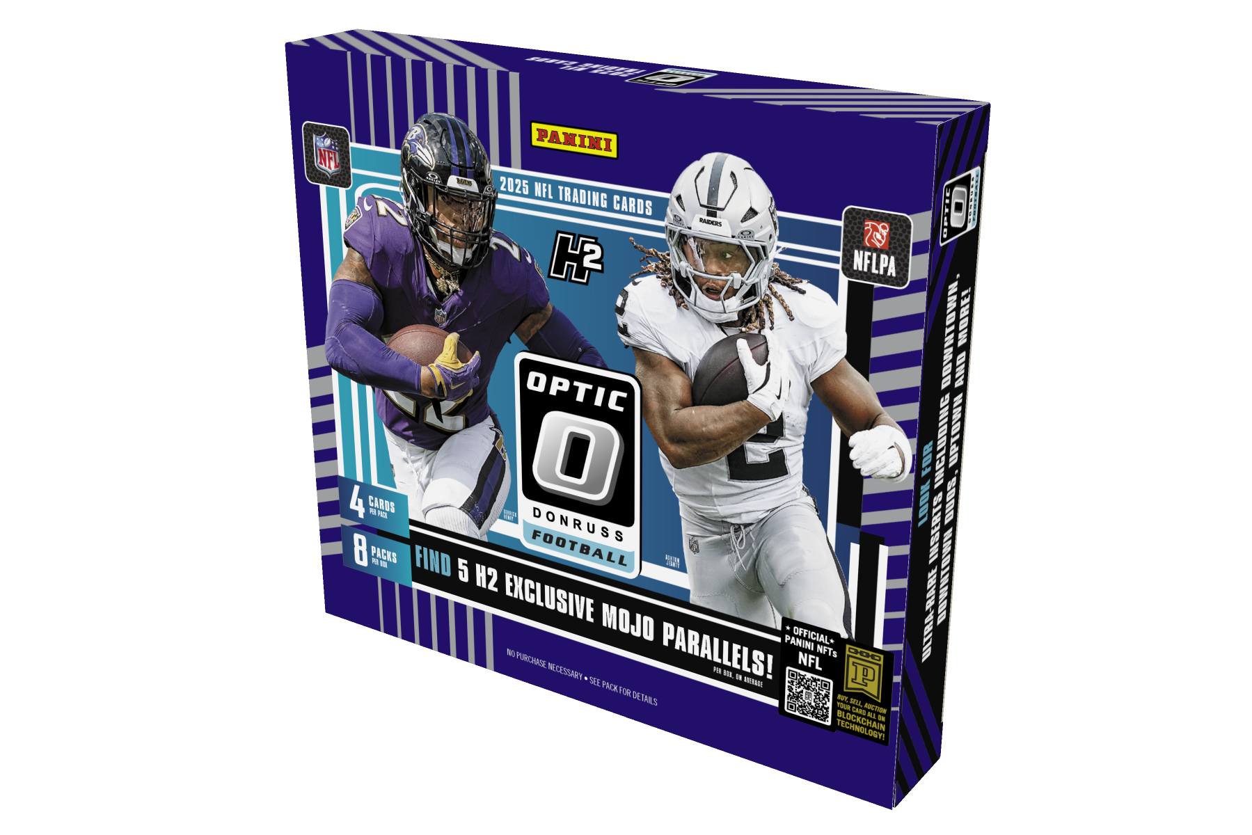2025 Panini Donruss Optic NFL Hobby Hybrid Box