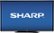 Front Standard. Sharp - AQUOS Quattron - 70" Class (69-1/2" Diag.) - LED - 1080p - 240Hz - Smart - 3D - HDTV.
