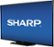 Left Standard. Sharp - AQUOS Quattron - 70" Class (69-1/2" Diag.) - LED - 1080p - 240Hz - Smart - 3D - HDTV.