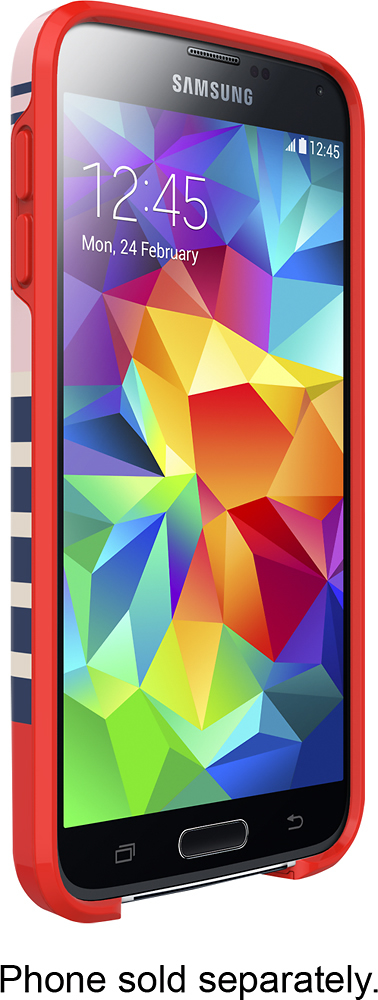 Best Buy: kate spade new york Laventura Hybrid Hard Shell Case for Samsung  Galaxy S 5 Cell Phones Red/Navy/Blush KSSA-006-LAVRNB