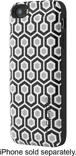 Front. Incipio - offGRID External Battery Case for Apple® iPhone® 5 - White/Gray.