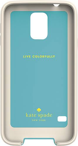 Alt View 2. kate spade new york - Candy Stripe Hybrid Hard Shell Case for Samsung Galaxy S 5 Cell Phones - Multi-color.