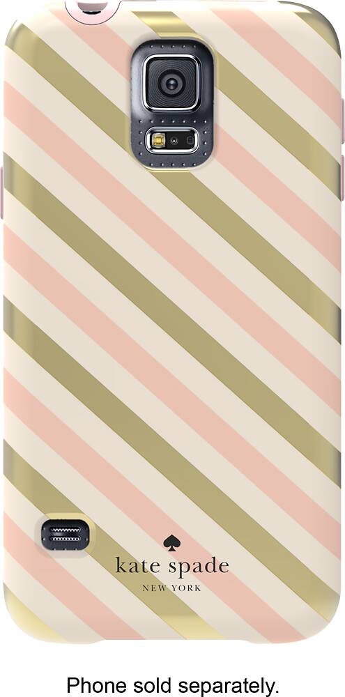 Best Buy: kate spade new york Diagonal Stripe Hybrid Hard Shell Case ...