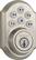 Front. Kwikset - 910 SmartCode Touchpad Electronic Deadbolt Lock - Satin Nickel.