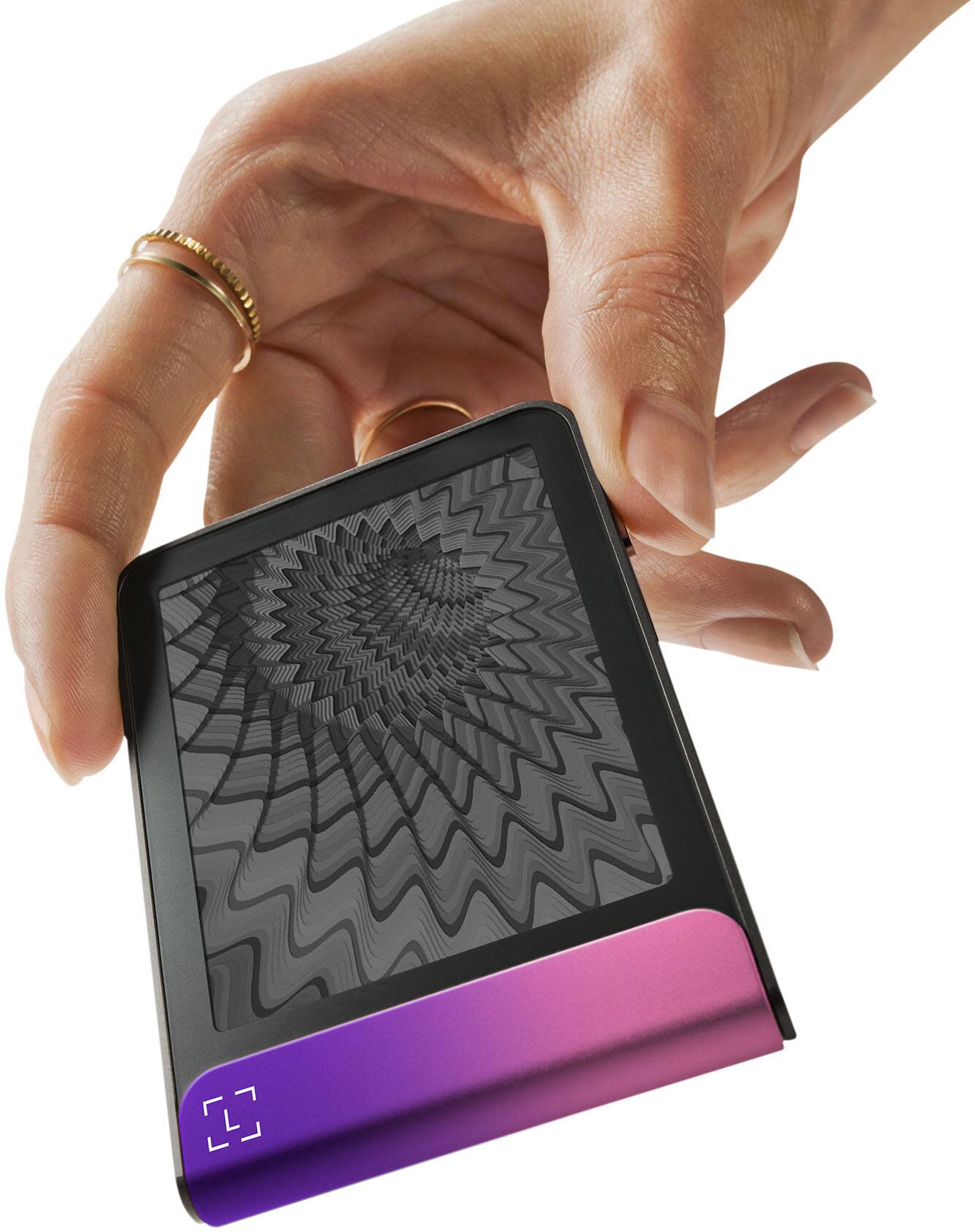 Alt View 2. Ledger - Flex Crypto Hardware Wallet with Recovery Key - Crimson Magenta.