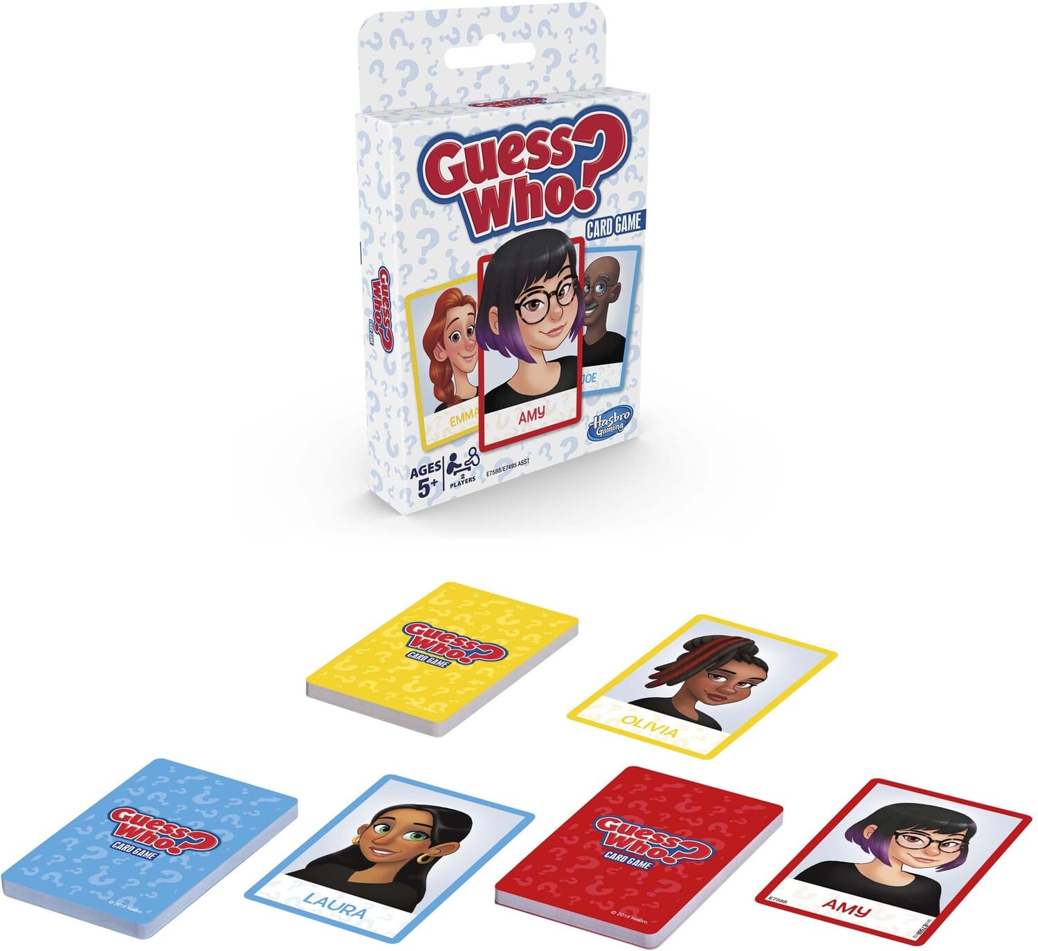 Hasbro - Gaming - Guess Who Classic Card Game - GAMES (MISC) - Multicolor
