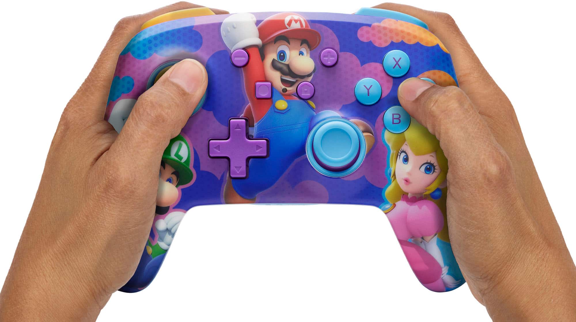 Alt View 23. PowerA - PowerA Enhanced Wireless Controller for Nintendo Switch - Color Splash Heroes - Color Splash Heroes.