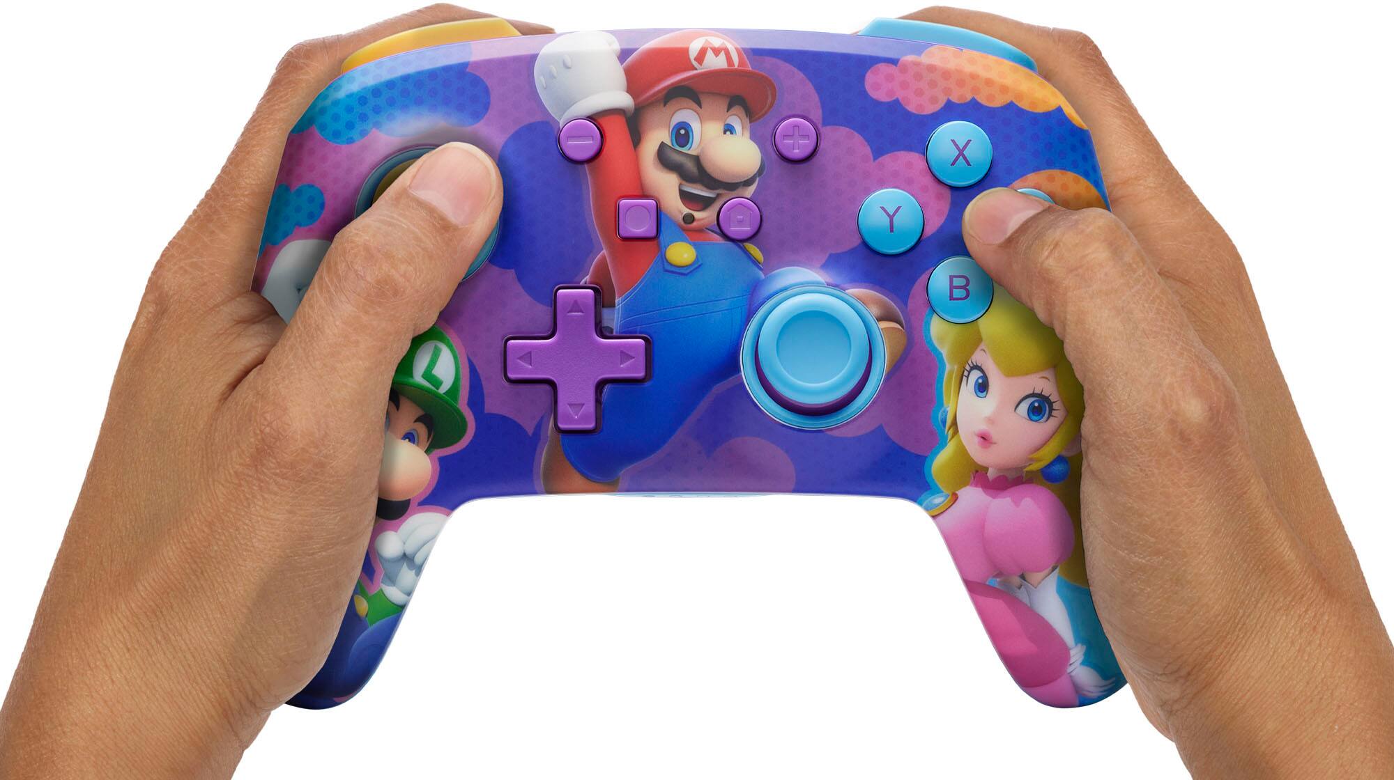 Alt View 23. PowerA - PowerA Enhanced Wireless Controller for Nintendo Switch - Color Splash Heroes - Color Splash Heroes.
