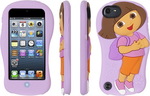  Griffin Technology - Dora the Explorer Skin for Apple® iPod® touch 5th Generation - Purple