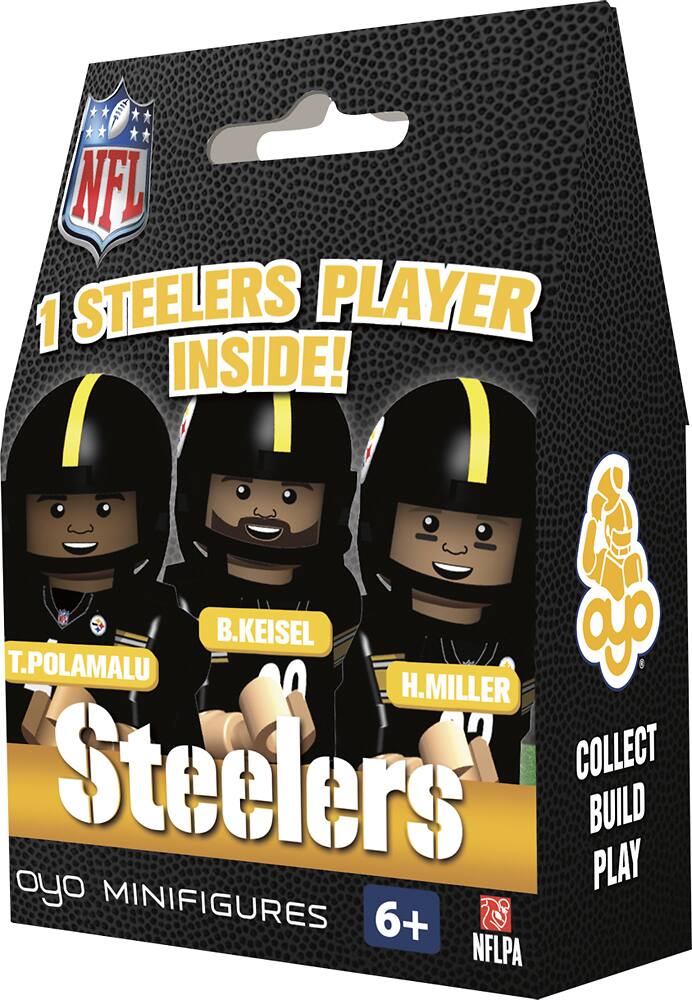 steelers lego helmet