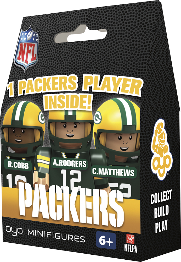 Best Buy: OYO Green Bay Packers Player Mini Figure Multi 810712021350