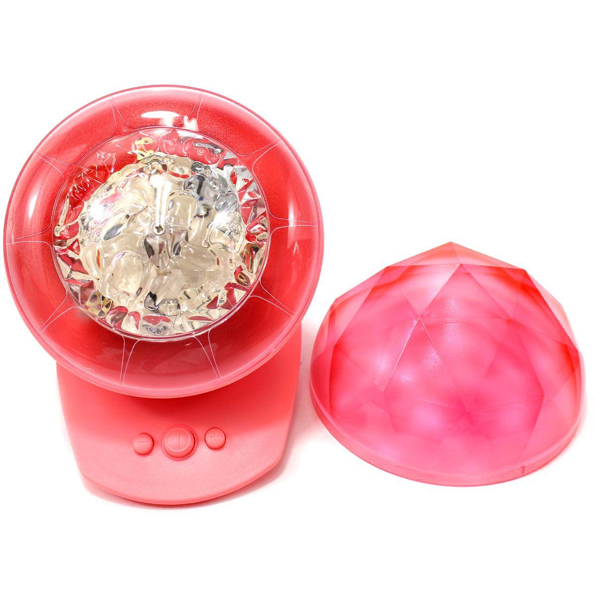 Alt View 1. JuzToys - Night Light for Kids, Color Changing LED Lights, Light Projector LED Lamp for Bedrooms and Offices Red - Red.