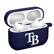 Alt View 1. Artinian - Tampa Bay Rays AirPods Pro Silicone Case Cover - Navy.