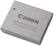 Front. Canon - Lithium-Ion Battery for select Canon PowerShot Digital Cameras - White.