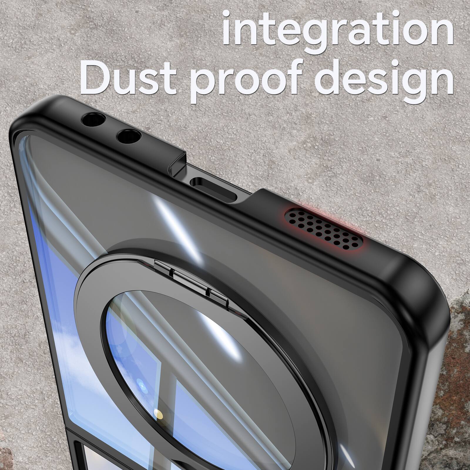 Integration Dust proof design