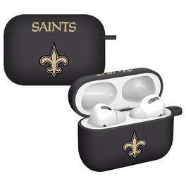 Artinian - New Orleans Saints AirPods Pro Silicone Case Cover - Black