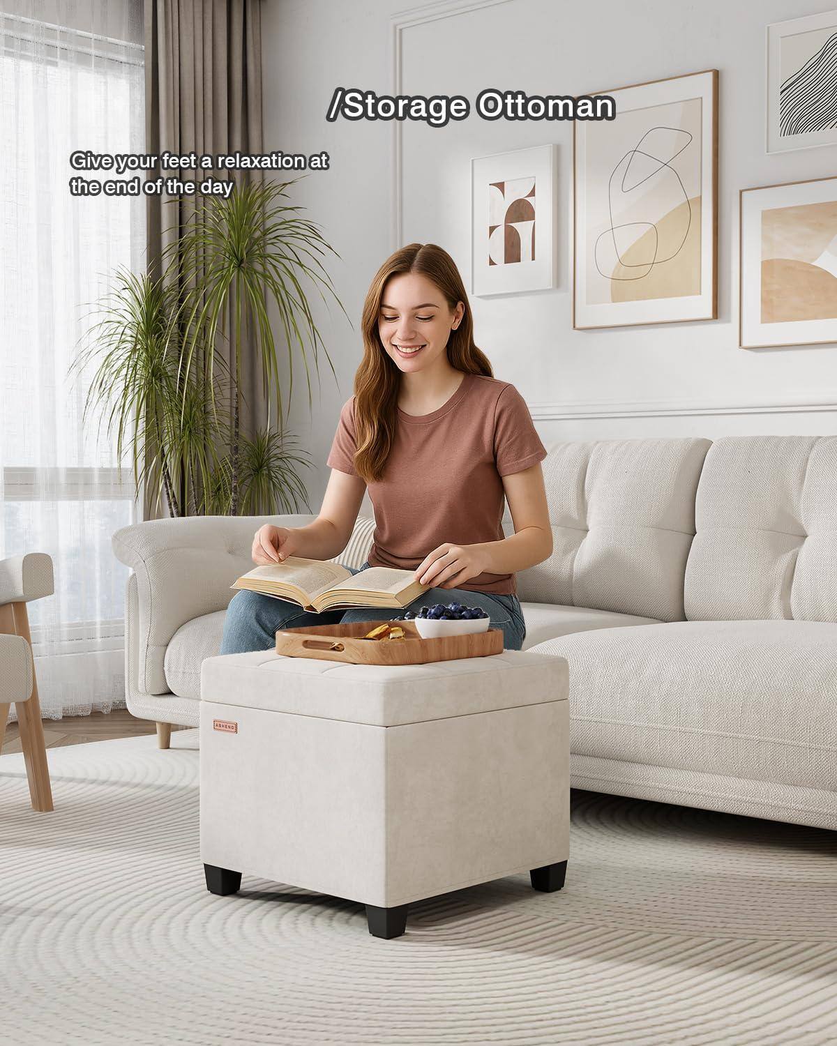 /Storage Ottoman

Give your feet a relaxation at the end of the day