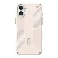 Speck - Presidio2 Grip ClickLock Case with MagSafe for Apple iPhone 16 Plus - Bleached Bone - Front_Zoom
